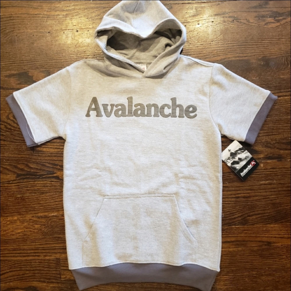 Boys Avanche short sleeve hoodie